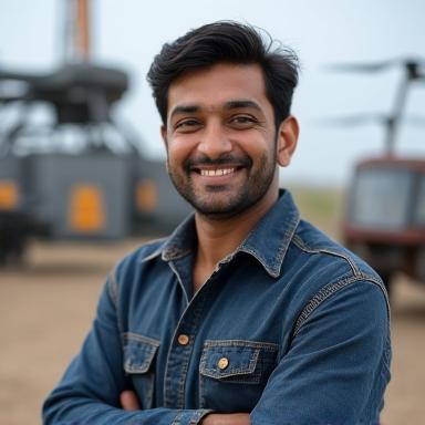 Gambar profesional Ravi Kumar.