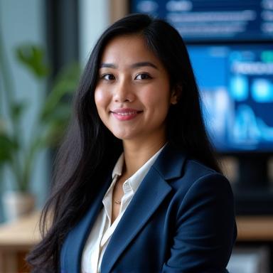 Gambar profesional Siti Aisyah.